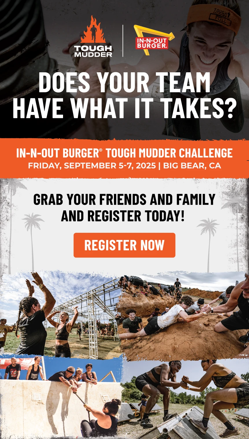 Does your team have with it takes?  In-N-Out Burger Tough Mudder Challenge.