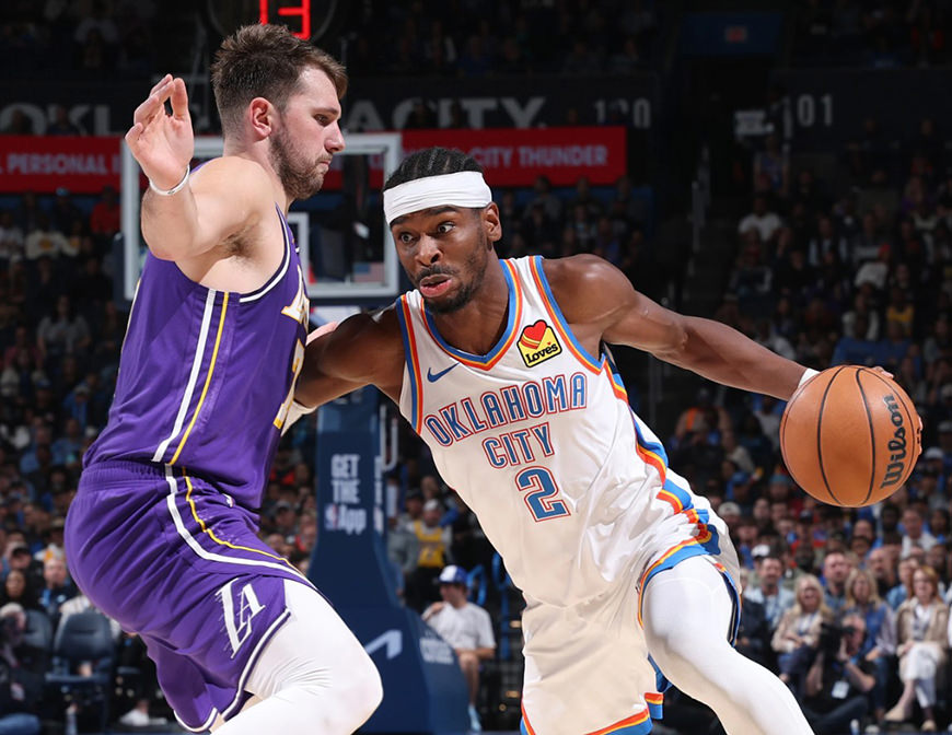 Los Angeles Lakers vs. Oklahoma City Thunder