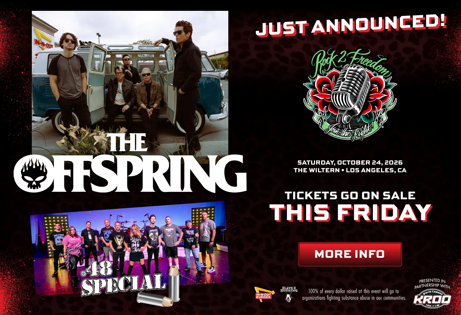 Tickets go on sale this Friday, August 21, 2026