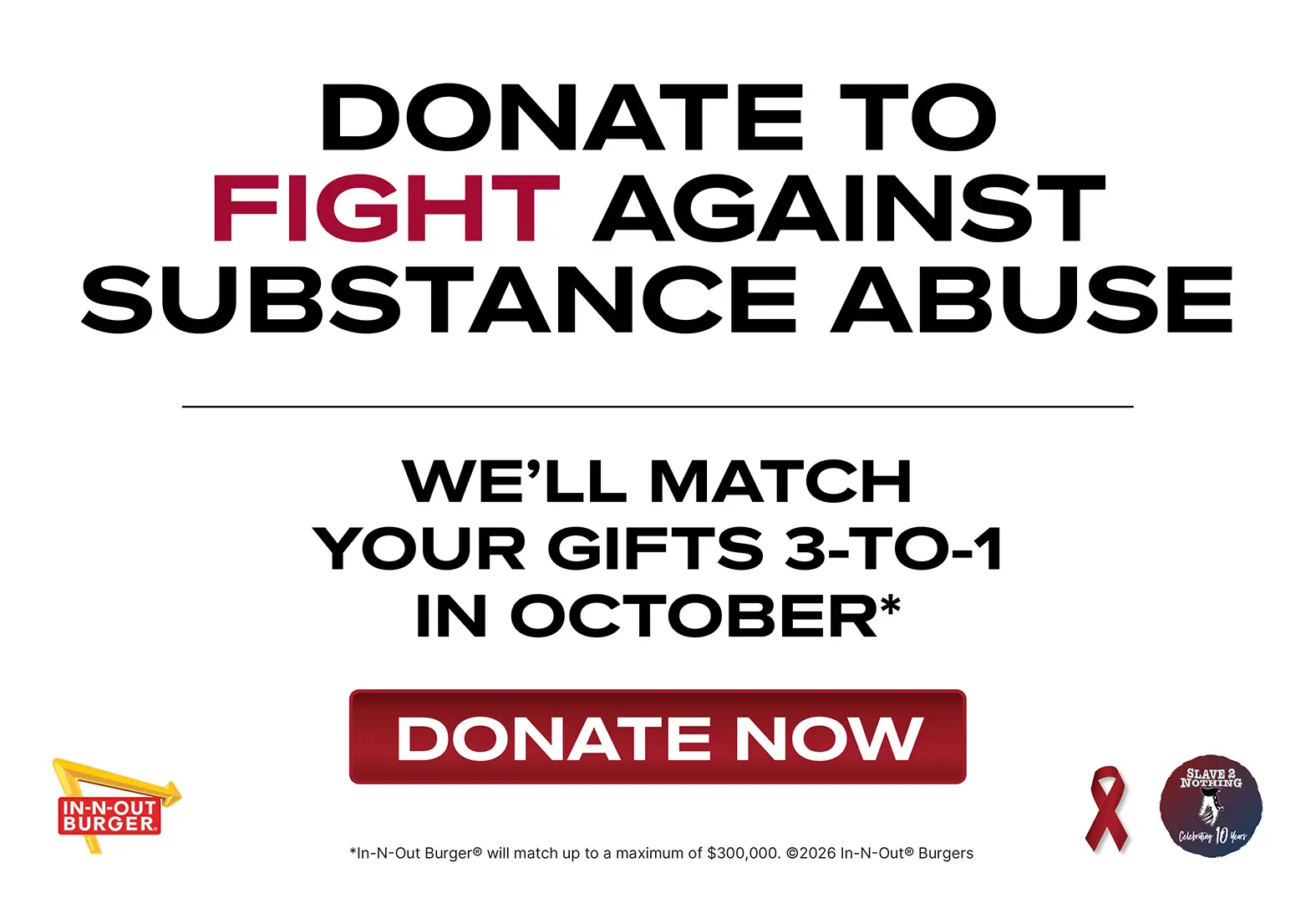 Donate to Fight Against Substance Abuse